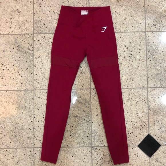 Gymshark x Nikki B S1 Dynamic Legging in Beetroot - Picture 4 of 8